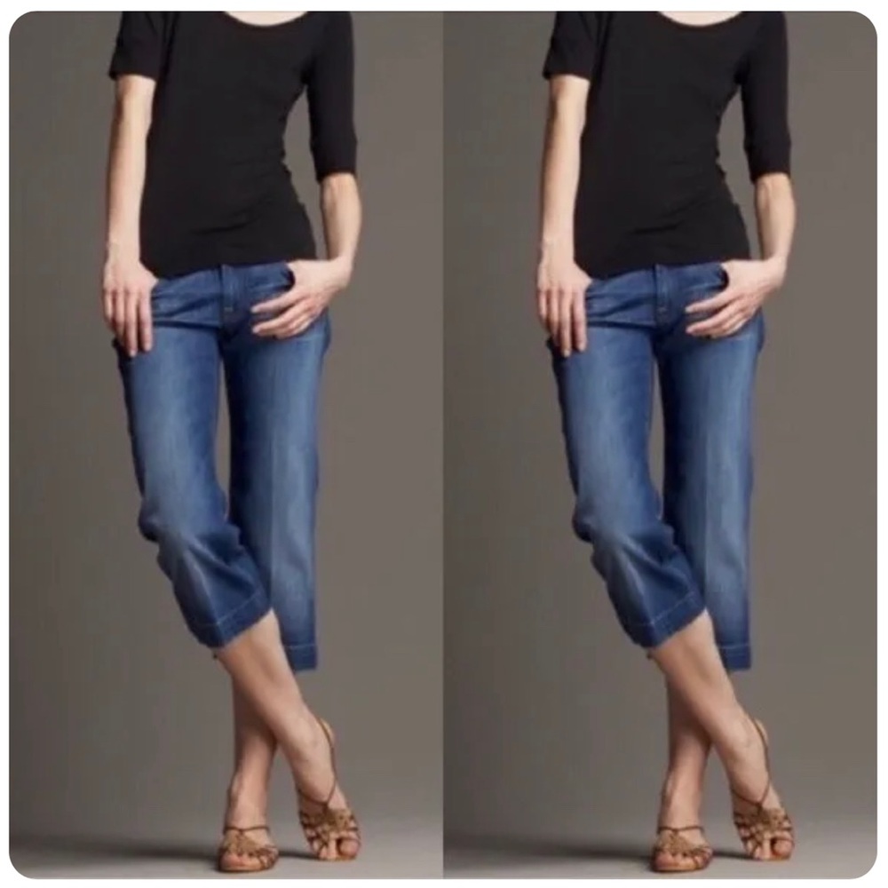 Seven for All Mankind Dojo Cropped, size 30